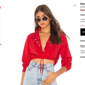 By the way (Revolve)- Windbreaker Jacket Top. Size Large. Perfect Condition